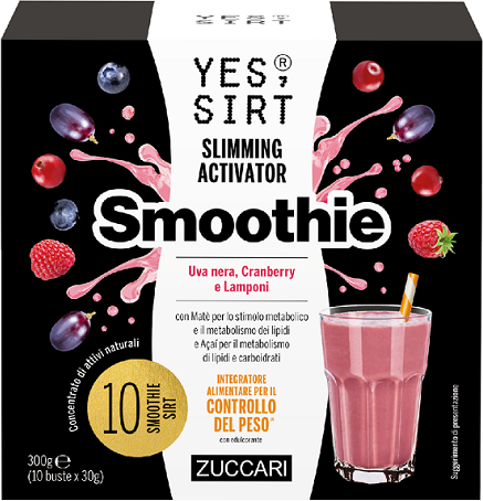 Zuccari Yer Sirt Smoothie Uva,Lamponi