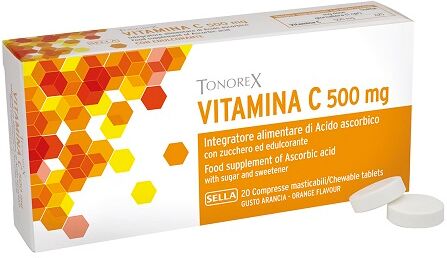 Sella Tonorex Vitamina C 500mg 20cpr