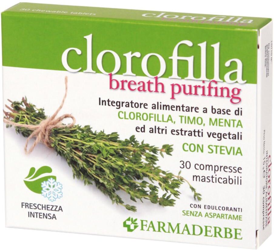 Farmaderbe Breath Purifyng Clorofil 30tav