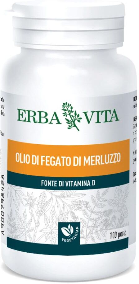 Erba Vita Olio Fegato Merl 100 Prl Ebv