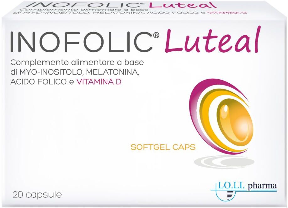 Lo.Li.Pharma Srl Inofolic Luteal 20cps Molli