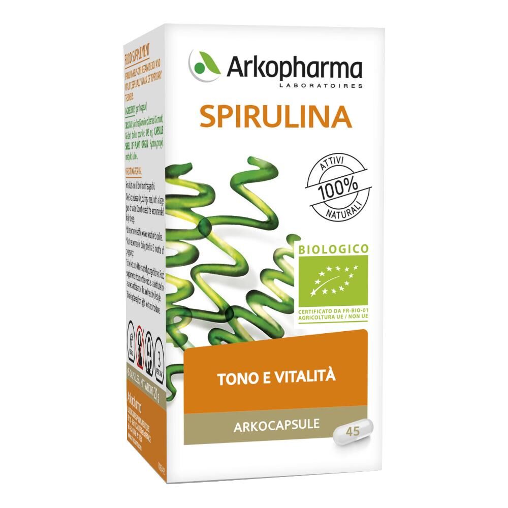 Arkofarm Srl Arkocapsule-Spirulina Bio 45cps