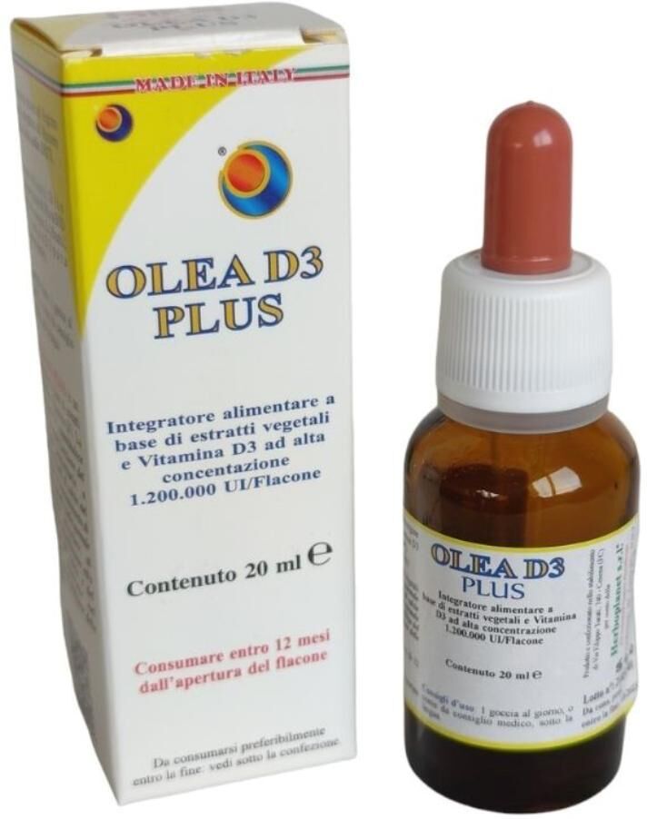 Herboplanet Srl Olea D3 Plus Gocce 20ml