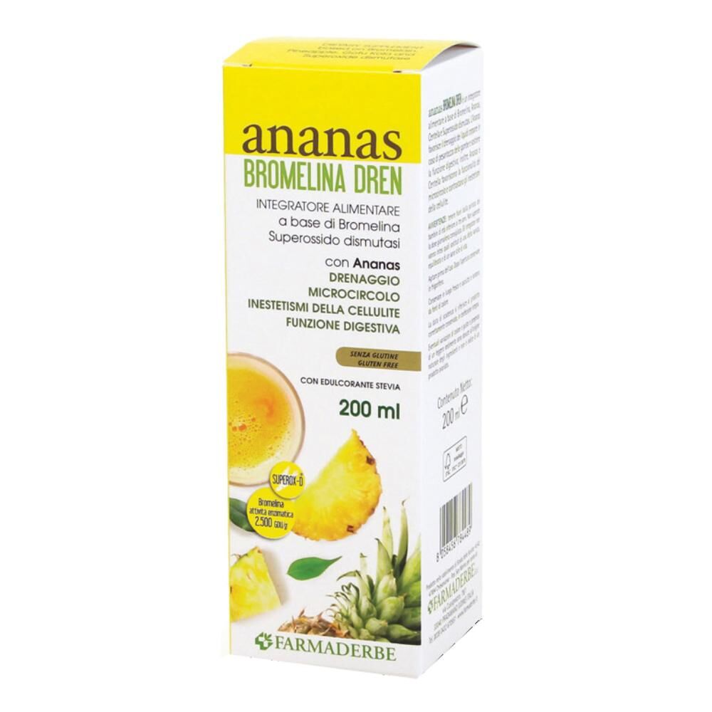 Farmaderbe Ananas Bromelina Dren 200ml