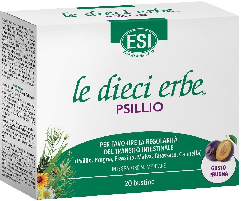 Esi Le Dieci Erbe Psillio 20bs