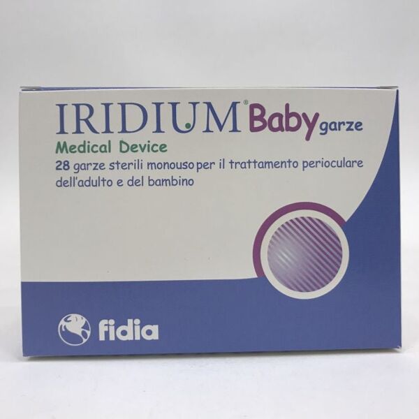 fidia farmaceutici spa iridium baby garze 28pz