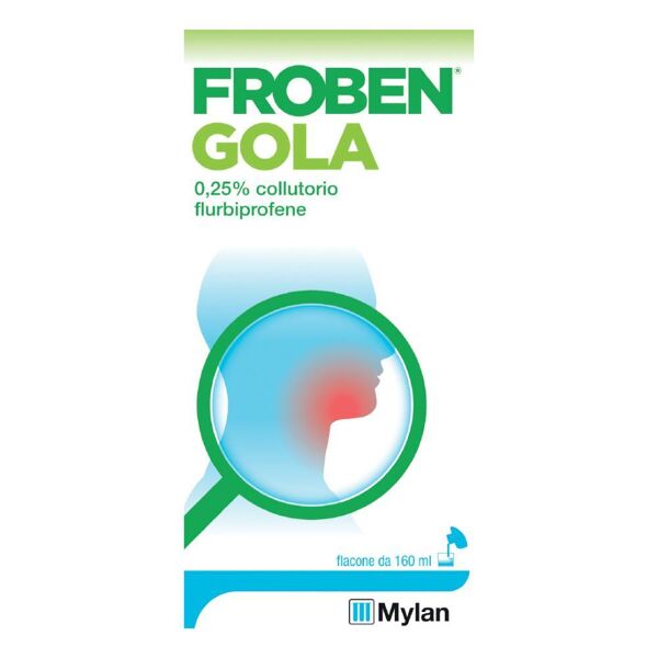 viatris italia srl froben gola*collut 160ml 0,25%