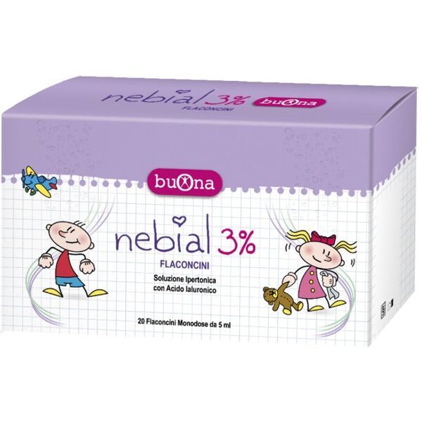 buona spa societa' benefit nebial 3% 20 flaconcini 5ml