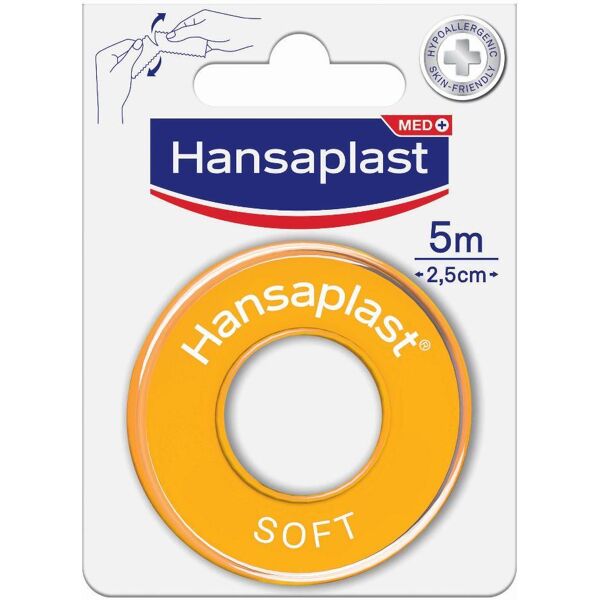 beiersdorf hansaplast cer hansaplast soft 2,5x500cm