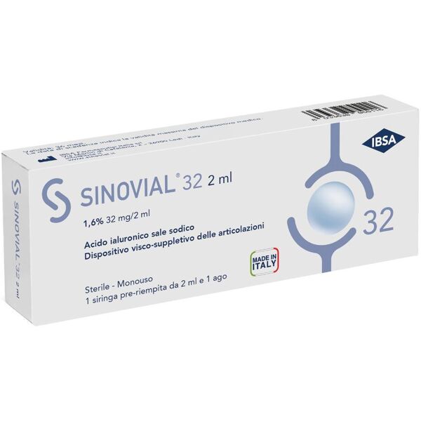 ibsa sinovial 32 sir 1,6% 2ml 3 pezzi