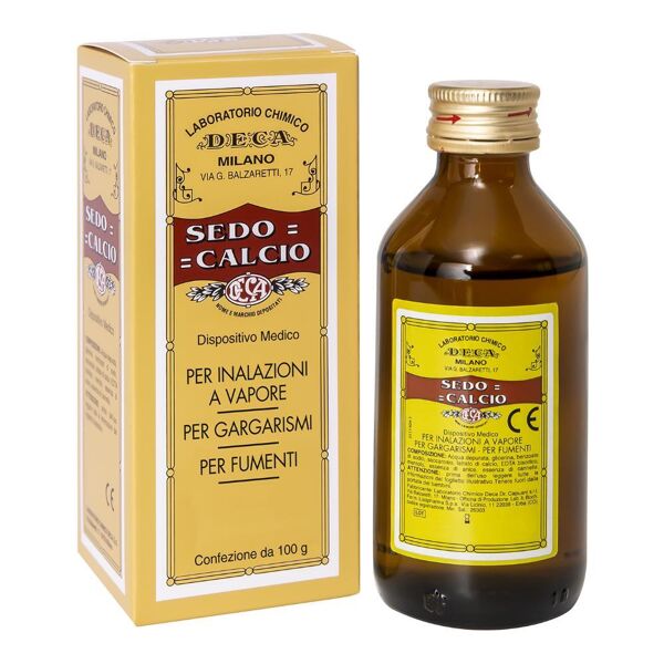 deca laboratorio chimico srl sedocalcio soluzione 100ml