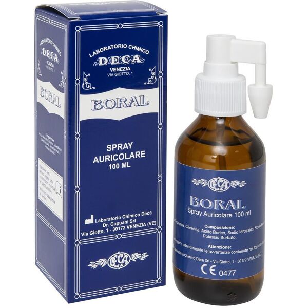 deca laboratorio chimico srl boral spray auricolare 100ml