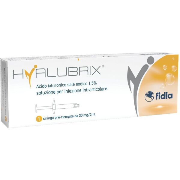 fidia farmaceutici spa hyalubrix sir 30mg 2ml 3pz n/e