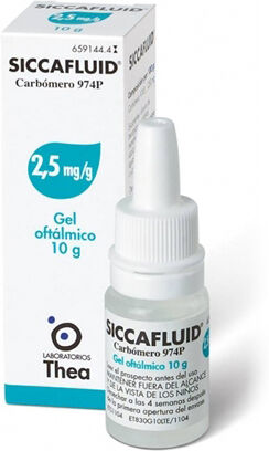 thea farma spa siccafluid*gel oft 0,25% 10ml