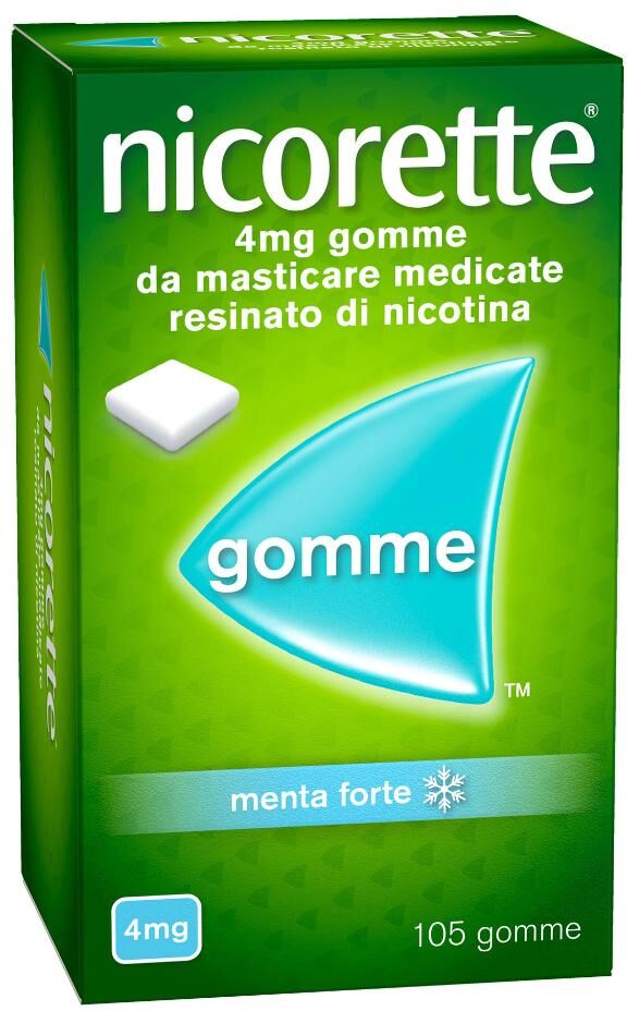 Johnson & Johnson Nicorette*105gomme Mast 4mg Me