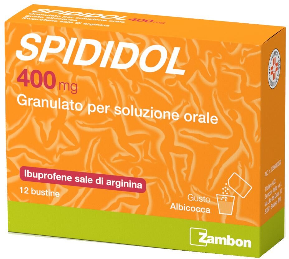 Zambon Spididol*os Grat 12bs 400mg Al