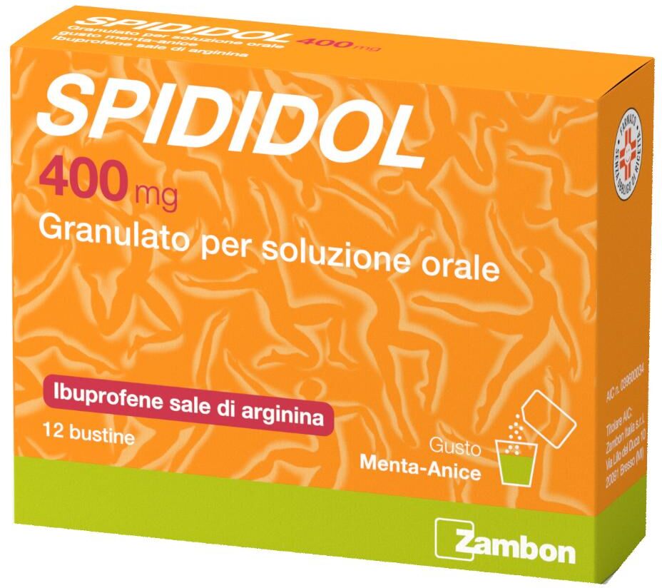 Zambon Spididol*os Grat 12bs 400mg Co