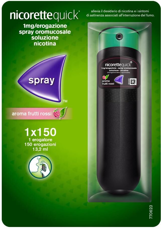 Johnson & Johnson Nicorettequick*spray 1fl 150d