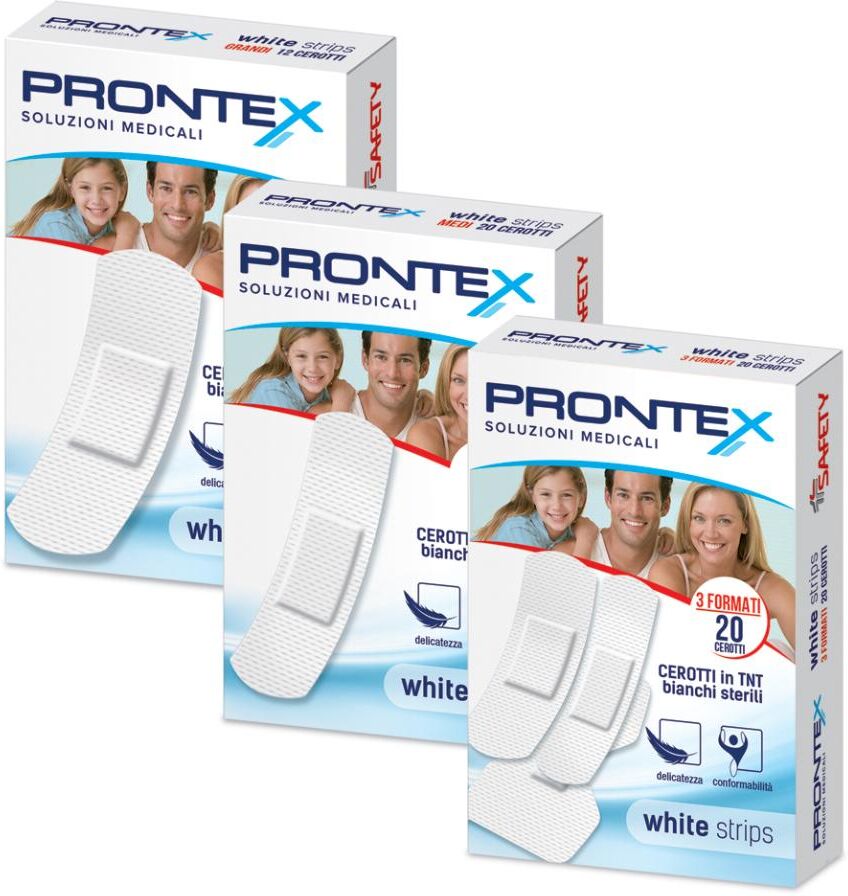 Safety Prontex Cer White Strip Gr 12pz