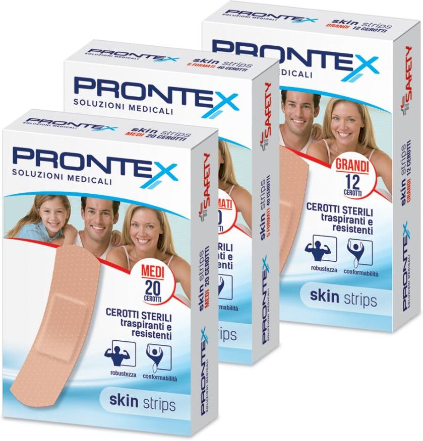 Safety Prontex Skin Strips Medio 20pz