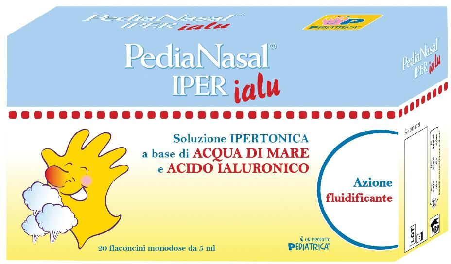 Pediatrica Srl Pedianasal Iper Ialu 20fl 5ml