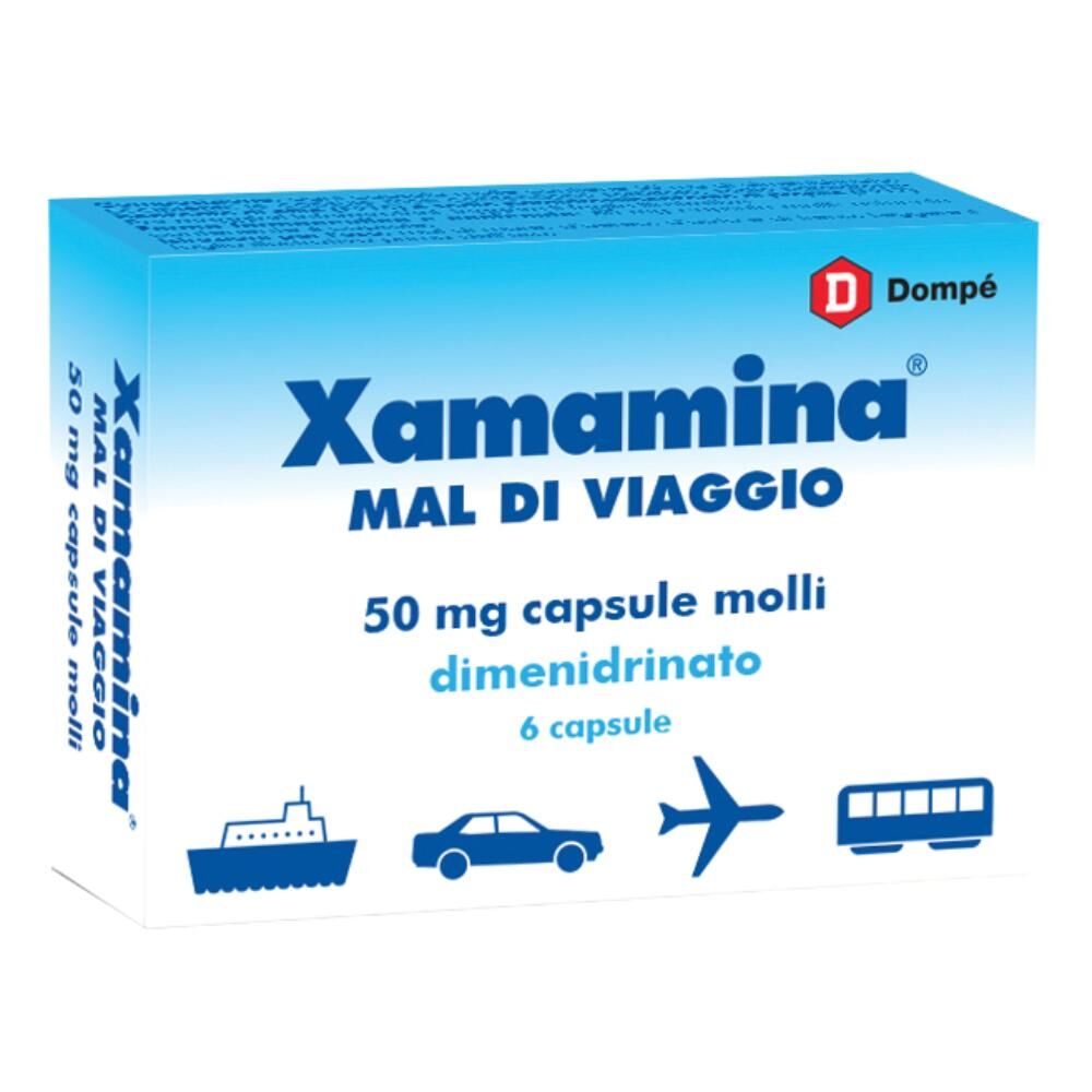 Dompe' Farmaceutici Spa Xamamina Mal Di Viag*6cps 50mg