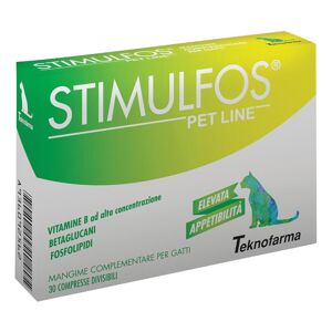 Teknofarma Srl Stimulfos Pet Line Gatto 30cpr