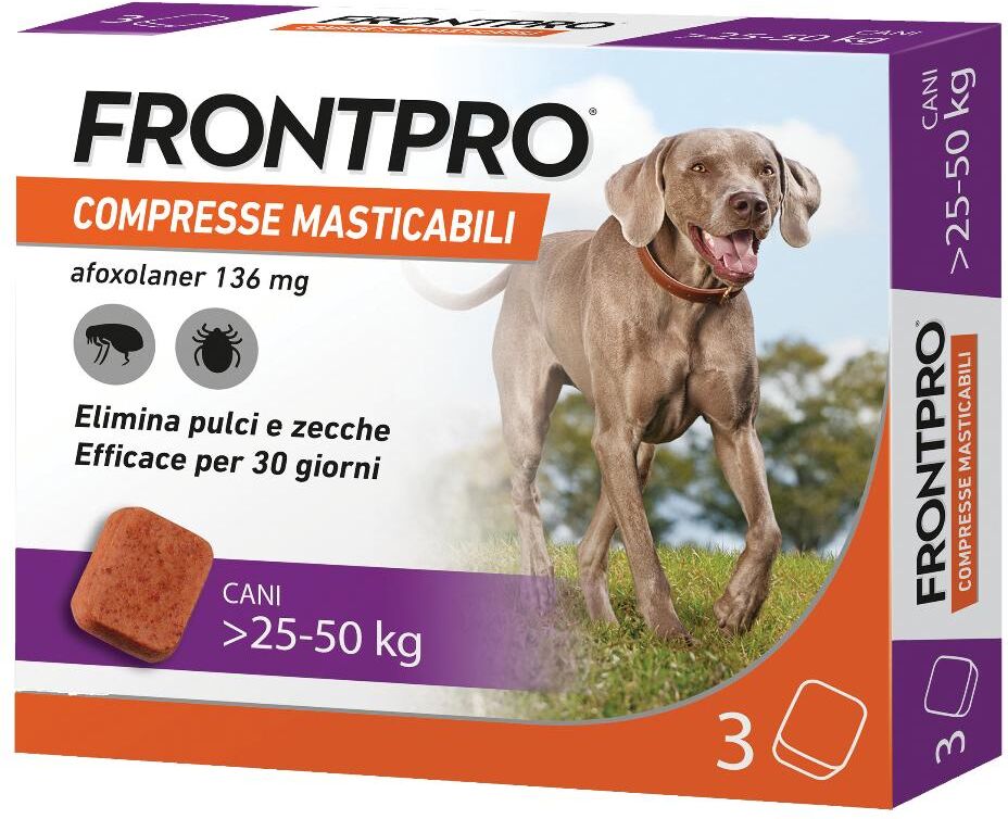 Boehringer Vet Frontline Frontpro*3cpr 25-50kg 136mg