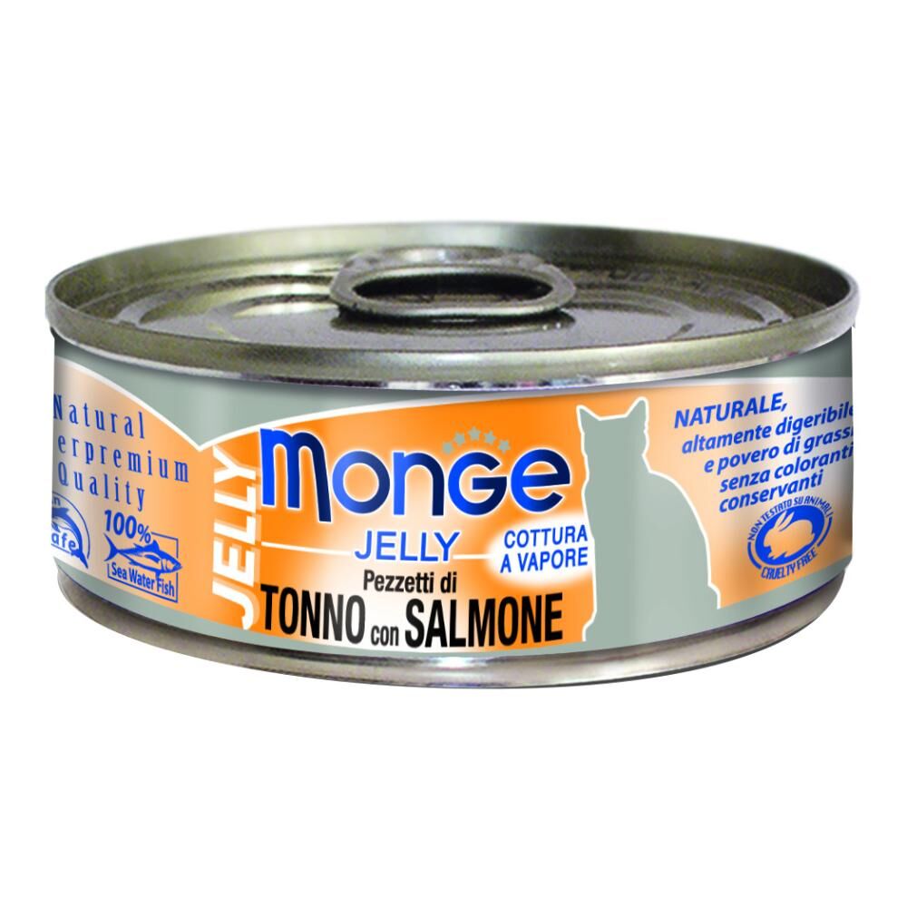 Monge & C. Spa Monge Cat Tonno/salmone 80 Gr.
