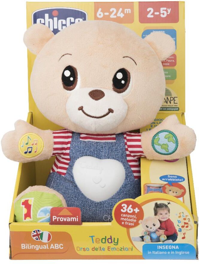 chicco ch abc teddy orso emozioni