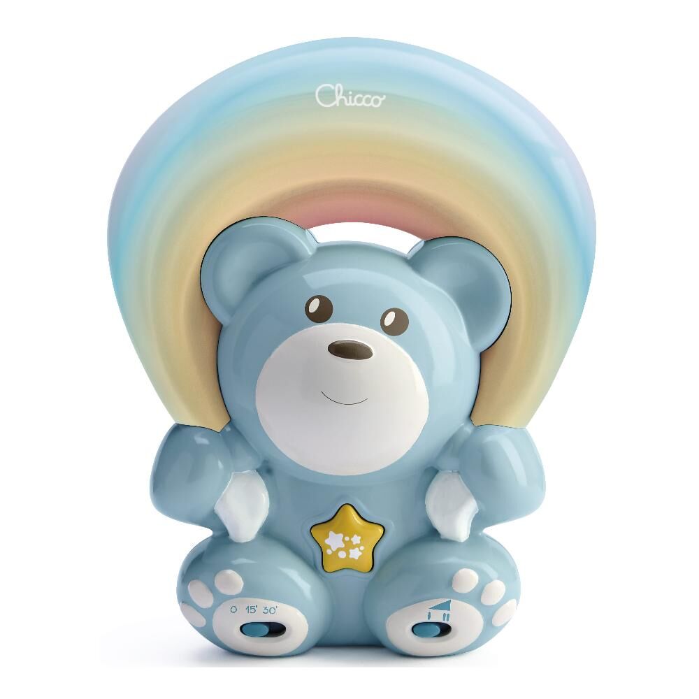 chicco gioco 104742fd rainb bear blue