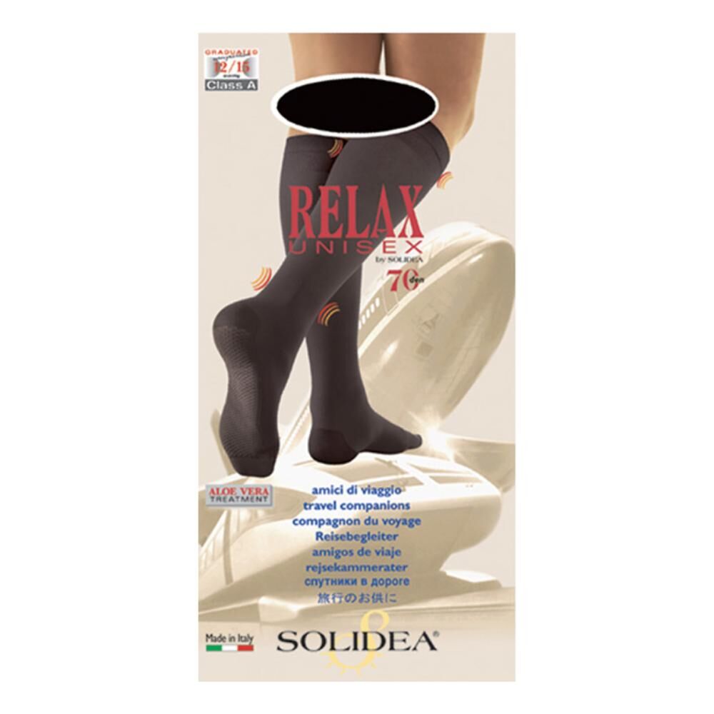 Solidea By Calzificio Pinelli Relax 70 Gamb.Bianco 4