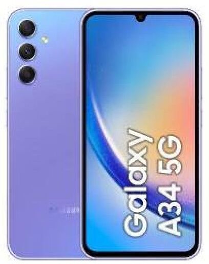 Samsung Galaxy A34 5G 128GB 6GB Ram Lavender SM-A346