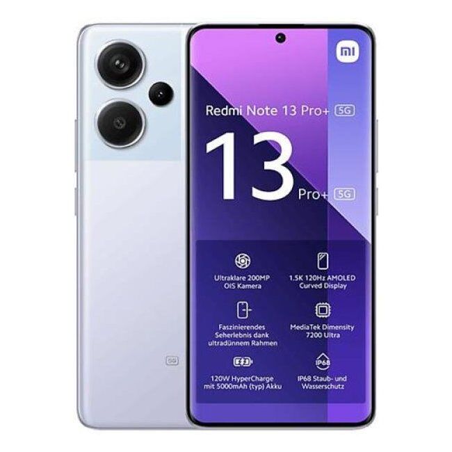 Xiaomi Redmi Note 13 Pro+ 5G 256GB 8GB Ram Aurora purple Dual Sim