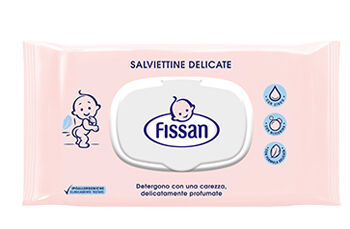 Fissan – Fissan Baby Salviettine Delicate Con Clip 65 Pezzi