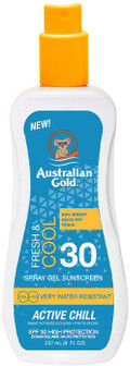 Australian Gold SPF 30 Spray Gel Active Chill 237ml