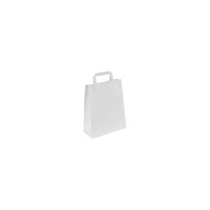 ratioform Sacchetto in carta Topcraft, bianco, 220 x 105 x 280 mm, 70 g/m²