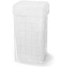 ratioform Sacch. per rifiuti, 80 L, 36,5 + 24,5 x 85 cm, 17 µ, pell. LDPE bianca, mat. 1A