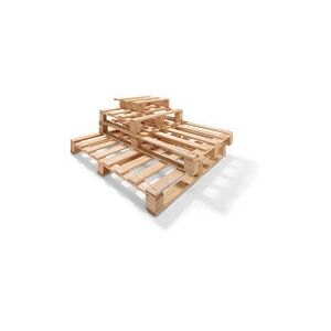 ratioform Pallet a perdere, 600 x 400 x 118 mm, 1/4 Europallet, inforc. 2 lati, peso 4 kg