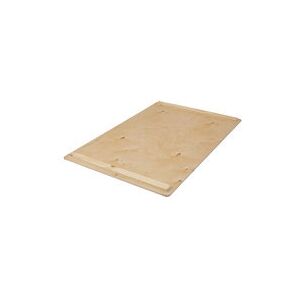 ratioform Coperchio per paretali, 1200 x 800 x 8 mm, 6 kg, legno, pieghevole/4 cerniere