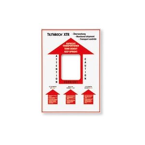 ratioform Etichetta di segnalazione Tiltwatch®, 150 x 225 x 0 mm, resistente all’umidità