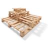 ratioform Pallet a perdere, 1140 x 1140 x 130 mm, 1 container, inforc. 4 lati, 14 kg