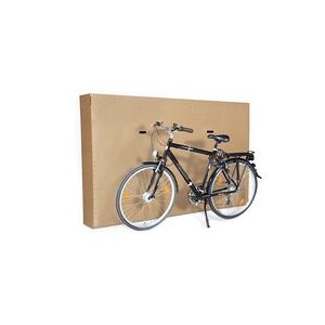 ratioform Scat. americana per biciclette, 1350 x 220 x 750 mm, onda doppia, portata 150 kg