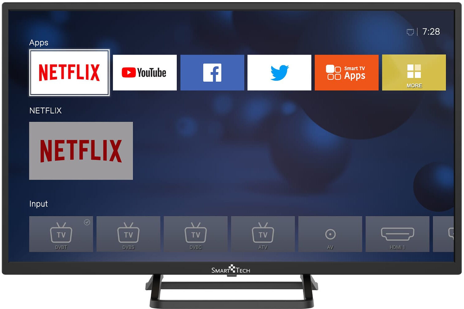 Smart Tech Smart-Tech SMT32N30HV1U1B1 TV 80 cm (31.5") HD Smart TV Wi-Fi Nero