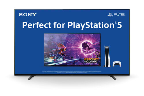 Sony BRAVIA XR-55A80J - Smart TV OLED 55 pollici, 4K ultra HD, HDR, con Google TV, Perfect for PlayStation™ 5 (Nero, Modello 2