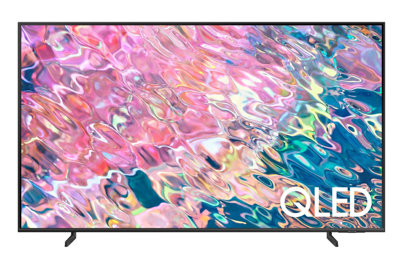 Samsung Series 6 TV QLED 4K 65” QE65Q60B Smart TV Wi-Fi Black 2022, Quantum HDR, Ultra sottile, Colori Ultra luminosi, Suono d