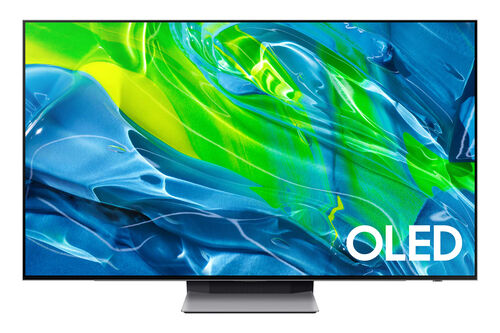 Samsung Series 9 TV OLED 4K 65” QE65S95B Smart TV Wi-Fi Eclipse Silver 2022, Processore Neural Quantum 4K, Ultra sottile, Gami