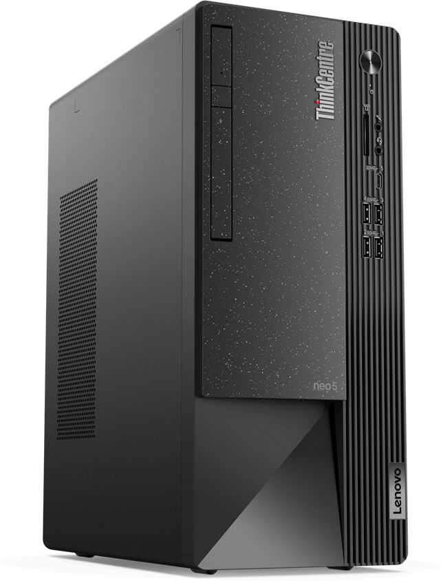 Lenovo ThinkCentre Neo 50t i5-12400 Tower Intel® Core™ i5 8 GB DDR4-SDRAM 256 GB SSD Windows 11 Pro PC Nero, Grigio