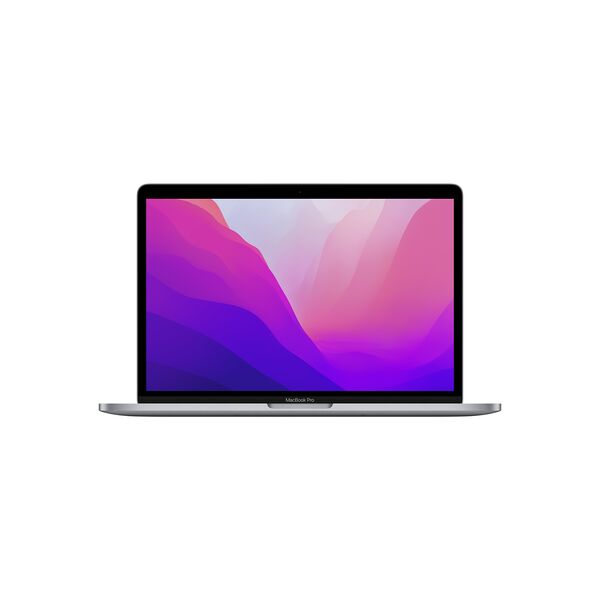 apple macbook pro 13 m2 8-core cpu 10-core gpu 256gb ssd - grigio siderale