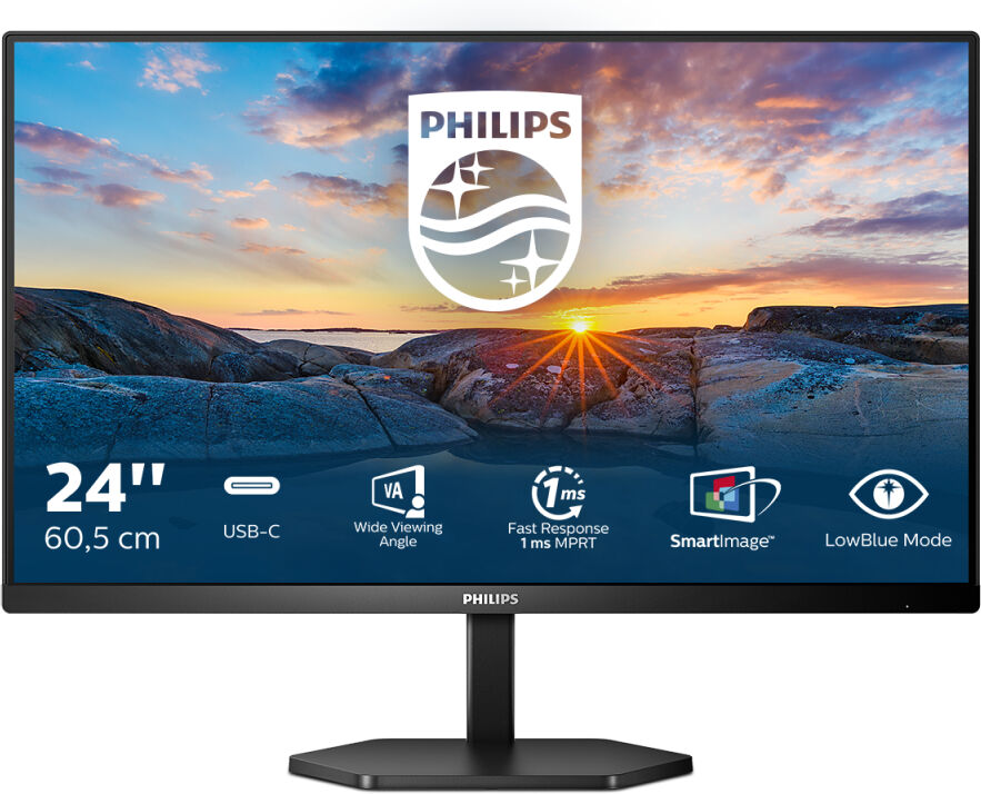 Philips 3000 series 24E1N3300A/00 LED display 60,5 cm (23.8") 1920 x 1080 Pixel Full HD Nero